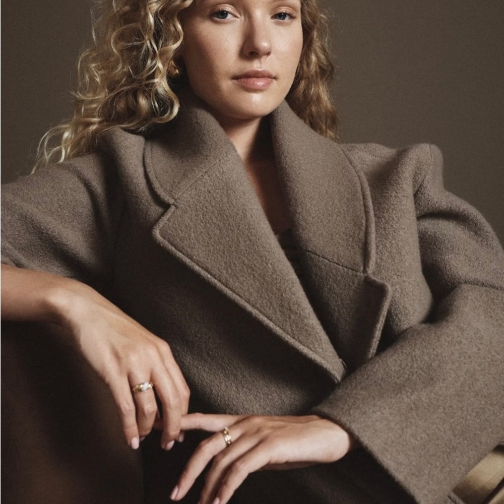 Quince 100% Merino Wool Coat - Picture 2 of 14